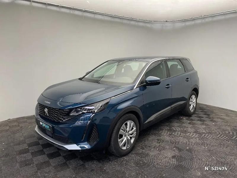 Bleu Utilisé 2021 Peugeot 5008 Business-Line | 18 450 € (Bon prix) - Image 1/4