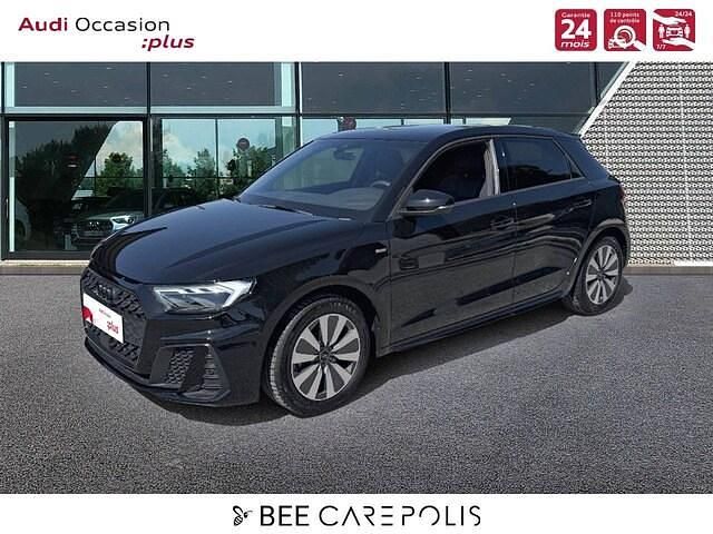 Noir mythe métallisé Utilisé 2024 Audi A1 Sportback S-Line Citadine | 26 900 € (Prix juste) - Image 1/4