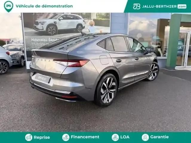 Occasion Skoda Enyaq iV SportLine 210 kW (286 ch) 2025 Gris graphite métallisée SUV