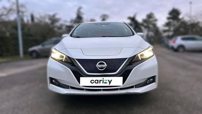 Occasion Nissan Leaf Tekna 110 kW (150 ch) 2018 Blanc Citadine