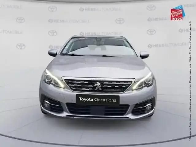 Gris platinium Occasion 2019 Peugeot 308 SW S Break | 10 999 € (Bon prix) - Image 1/3