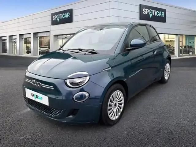 Ocean green métal Occasion 2023 Fiat 500e Berline | 13 490 € (Bon prix) - Image 1/4