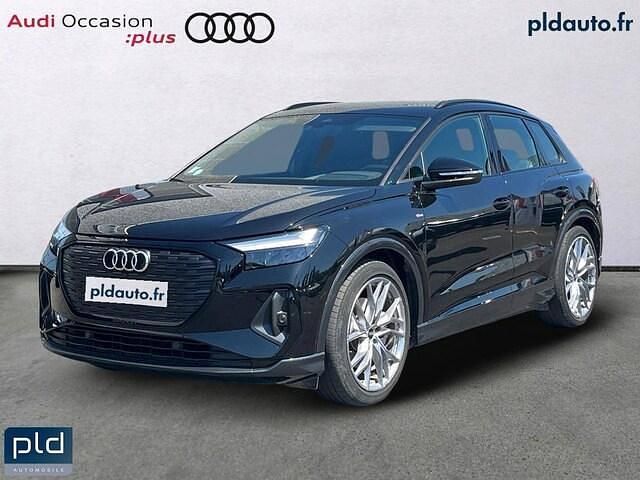 Noir Occasion 2022 Audi Q4 e-tron S-Line SUV | 36 990 € (Prix juste) - Image 1/4