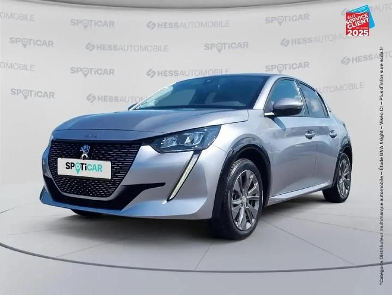 Gris Utilisé 2021 Peugeot e-208 Style Citadine | 12 499 € (Bon prix) - Image 1/4