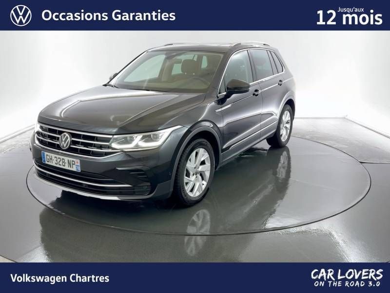 Noir Utilisé 2022 VW Tiguan Elegance SUV | 31 970 € (Prix juste) - Image 1/3