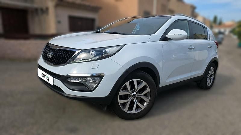 Blanc Utilisé 2014 Kia Sportage Active SUV | 11 390 € (Bon prix) - Image 1/4