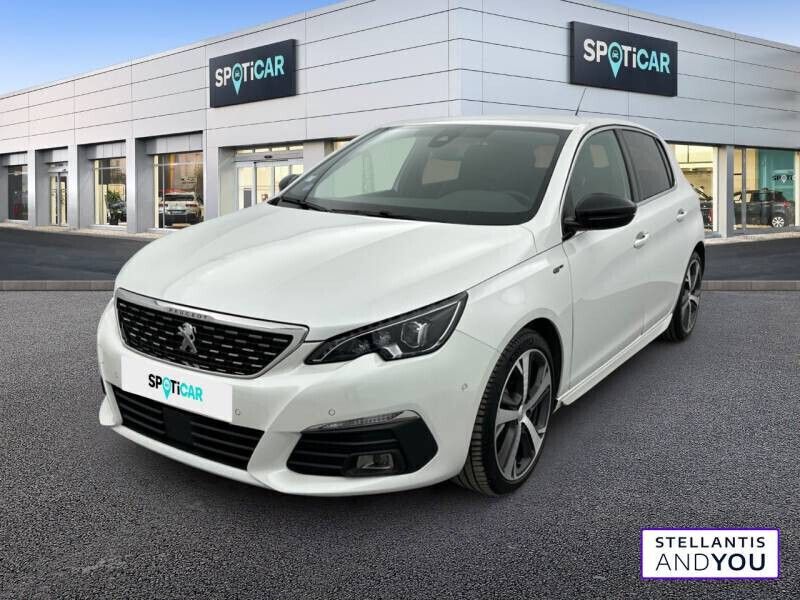 Blanc Utilisé 2021 Peugeot 308 GT Berline | 14 690 € (Bon prix) - Image 1/4