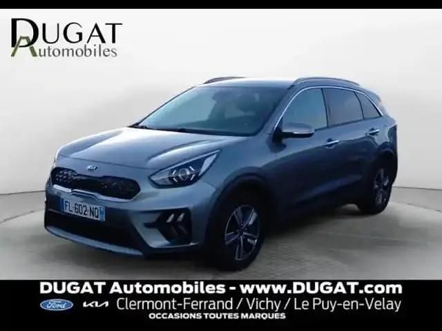 Gris aluminium Occasion 2019 Kia Niro Active SUV | 17 590 € (Bon prix) - Image 1/4