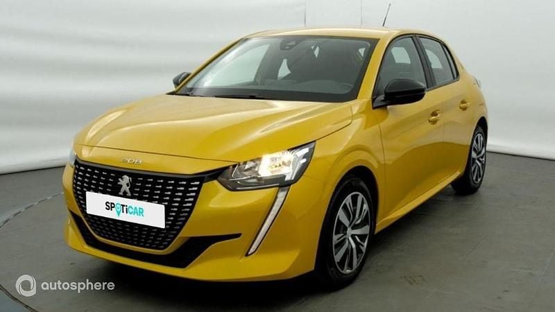 Jaune Utilisé 2023 Peugeot 208 Active Citadine | 13 280 € (Prix juste) - Image 1/4