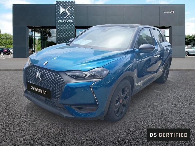 Bleu Utilisé 2021 DS Automobiles DS3 Crossback E-Tense Performance SUV | 16 390 € (Prix juste) - Image 1/4