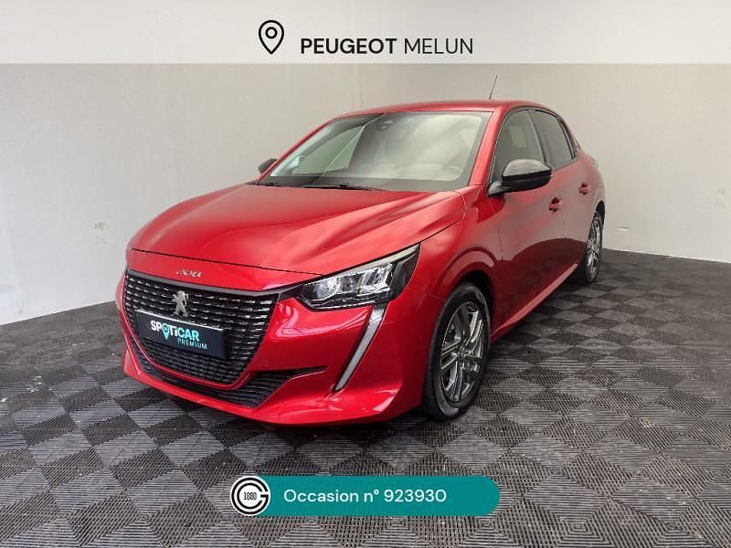 Rouge Utilisé 2022 Peugeot 208 Business-Line Citadine | 15 480 € (Prix juste) - Image 1/4