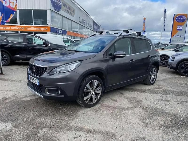 Gris Occasion 2019 Peugeot 2008 Allure SUV | 13 980 € (Prix cher) - Image 1/4