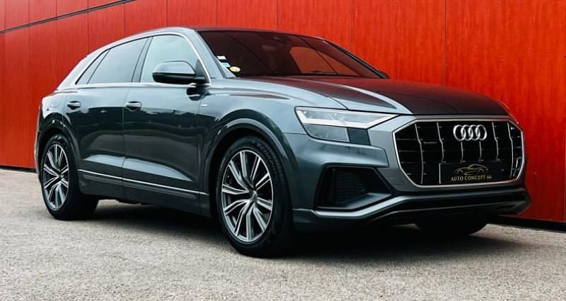 Gris Utilisé 2019 Audi Q8 S-Line SUV | 49 900 € (Bon prix) - Image 1/4