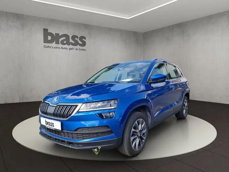 Bleu Utilisé 2021 Skoda Karoq Clever SUV | 25 200 € (Prix juste) - Image 1/4