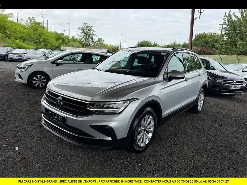 Gris Utilisé 2021 VW Tiguan Business SUV | 20 490 € (Super prix) - Image 1/4
