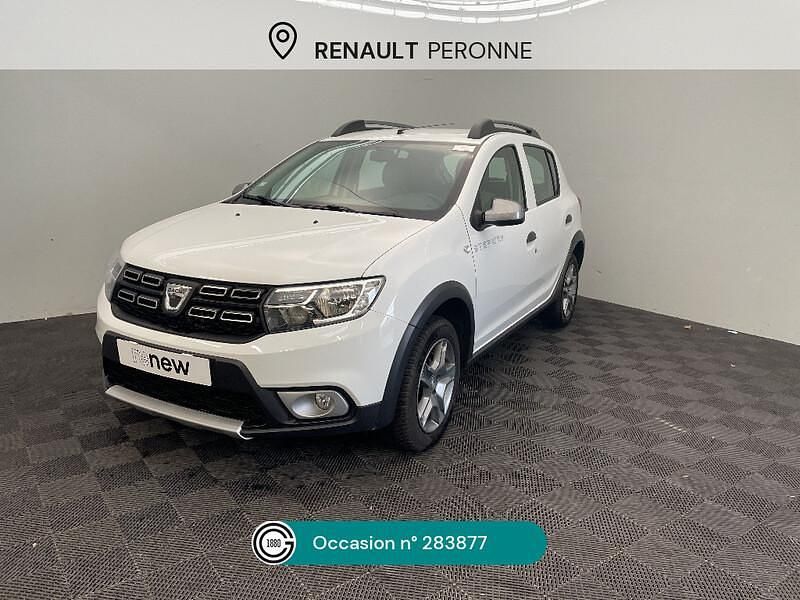 Blanc Occasion 2018 Dacia Sandero Stepway Citadine | 11 990 € (Prix assez cher) - Image 1/4