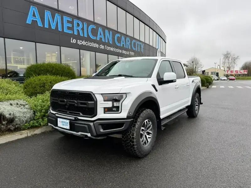 Blanc Utilisé 2016 Ford F-150 Raptor Pick-up | 71 900 € - Image 1/4