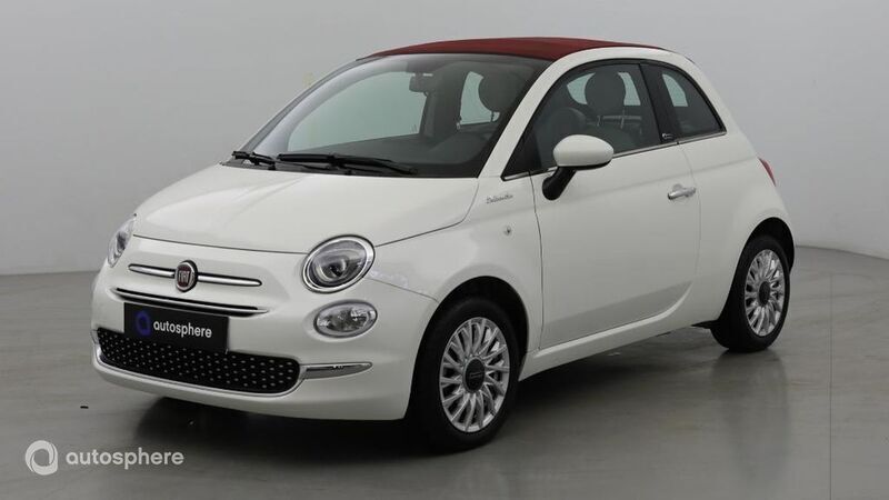 Blanc Utilisé 2022 Fiat 500C Dolcevita Cabriolet | 14 799 € (Prix juste) - Image 1/4
