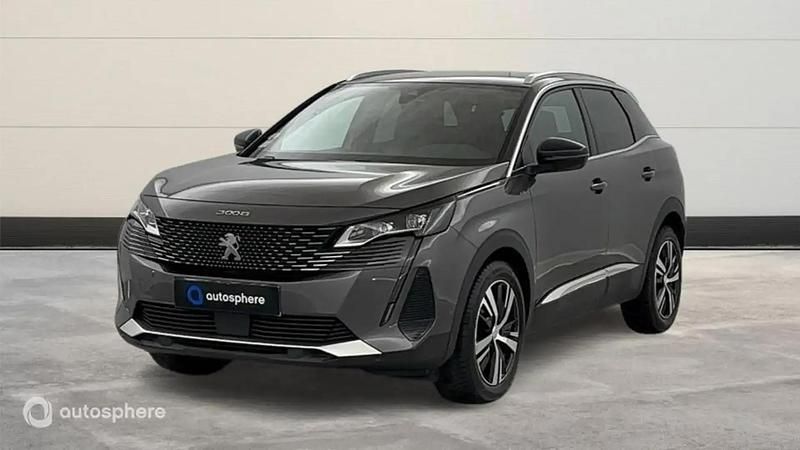 Gris Utilisé 2021 Peugeot 3008 GT SUV | 20 499 € (Prix juste) - Image 1/4