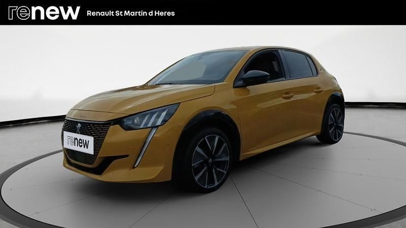 Occasion Peugeot e-208 GT 100 kW (136 ch) 2022 Jaune Citadine