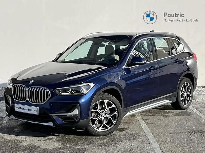 Bleu Occasion 2020 BMW X1 xLine SUV | 23 700 € (Bon prix) - Image 1/4