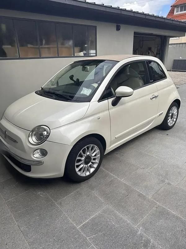 Blanc Occasion 2010 Fiat 500C S Cabriolet | 9 350 € (Prix cher) - Image 1/4