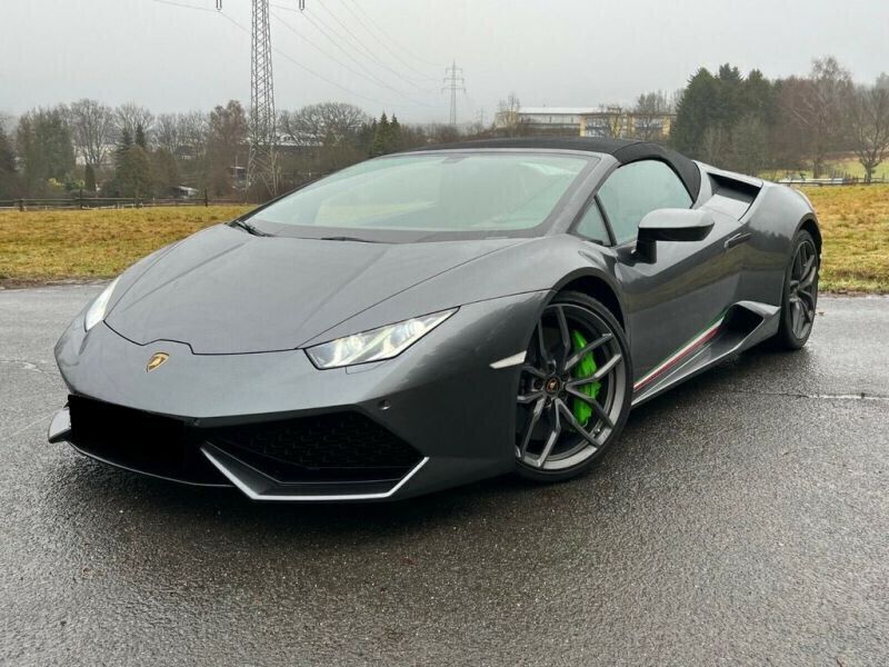 Gris Utilisé 2017 Lamborghini Huracán Cabriolet | 256 500 € (Prix cher) - Image 1/4