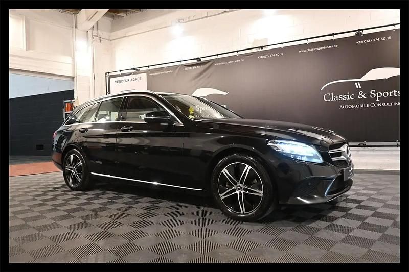 Noir Occasion 2021 Mercedes C180 Break | 16 950 € (Super prix) - Image 1/4
