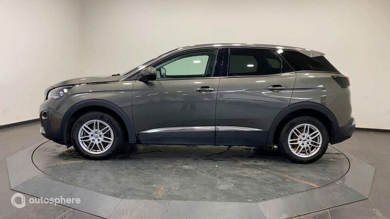 Gris Utilisé 2016 Peugeot 3008 Allure SUV | 12 999 € (Prix juste) - Image 1/4