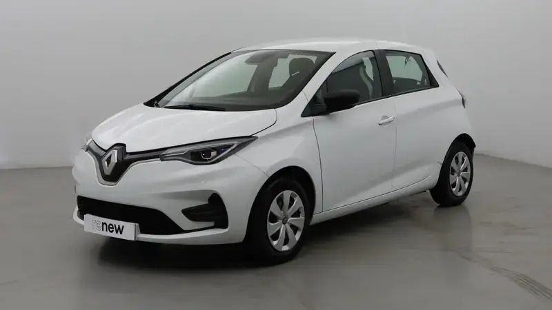 Blanc Utilisé 2022 Renault Zoe Life Citadine | 12 900 € (Super prix) - Image 1/4