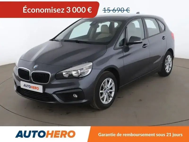 Gris Utilisé 2017 BMW 220 Active Tourer Monospace | 12 390 € - Image 1/2