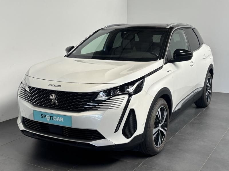 Blanc Utilisé 2021 Peugeot 3008 GT SUV | 25 990 € (Prix cher) - Image 1/3