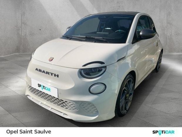 Blanc Utilisé 2025 Abarth 500e Turismo Citadine | 31 890 € (Prix juste) - Image 1/4