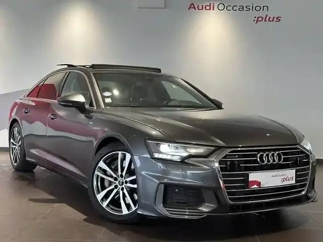 Gris Utilisé 2023 Audi A6 S-Line Berline | 40 980 € (Prix juste) - Image 1/4