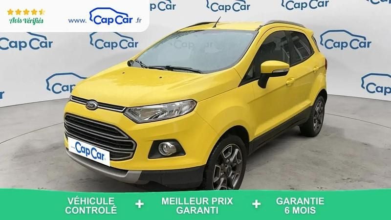 Jaune Utilisé 2017 Ford Ecosport Titanium SUV | 8 990 € (Prix juste) - Image 1/4