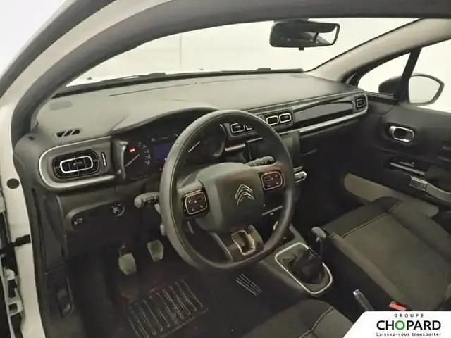 Blanc Occasion 2023 Citroën C3 PureTech Berline | 12 490 € (Prix juste) - Image 1/3