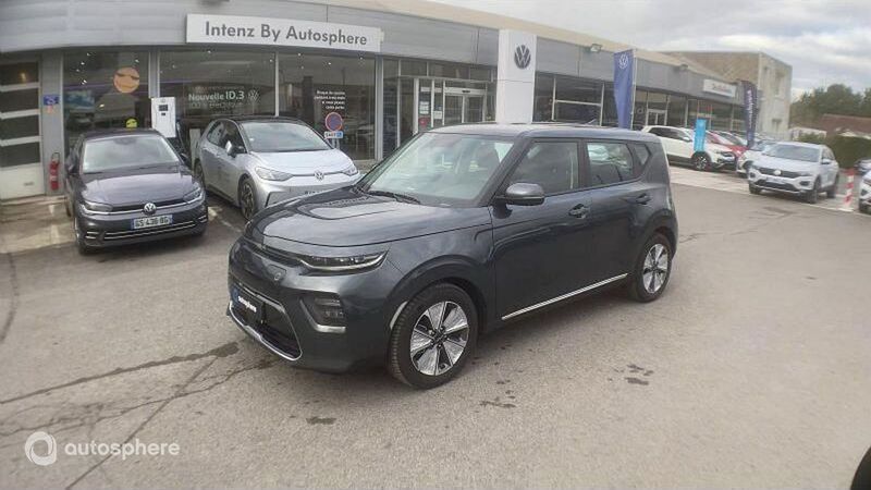 Gris gravité métallisé Utilisé 2022 Kia Soul EV Motion SUV | 16 999 € (Prix juste) - Image 1/4