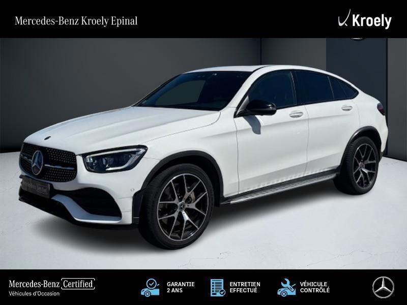 Blanc Utilisé 2020 Mercedes GLC300 Coupé | 49 990 € (Prix juste) - Image 1/3