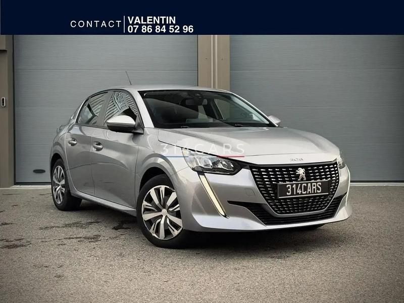 Gris Occasion 2020 Peugeot 208 Allure Citadine | 8 990 € (Super prix) - Image 1/4