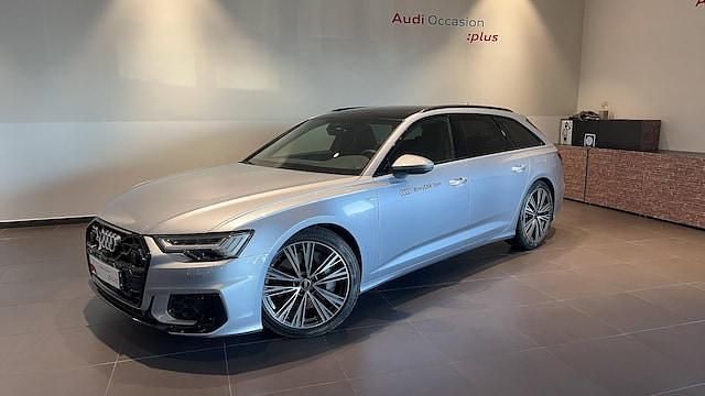 Argent fleuret métallisé Utilisé 2025 Audi A6 S-Line Break | 63 900 € - Image 1/4