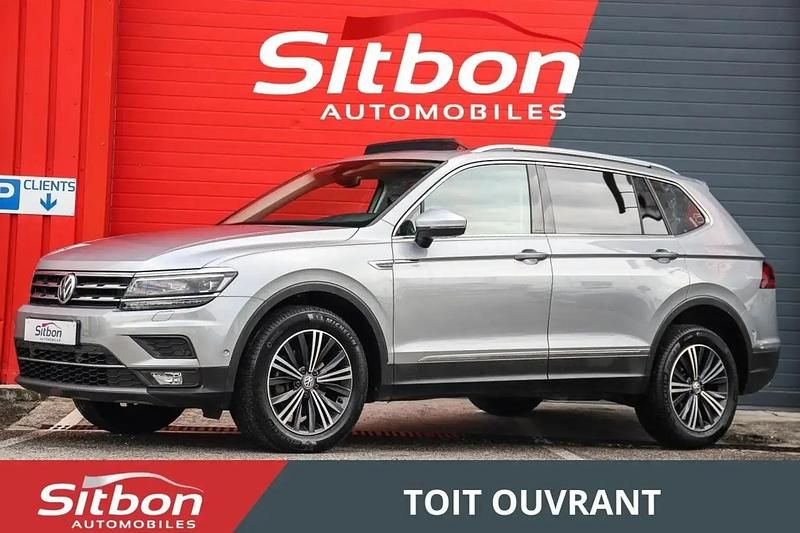 Gris Utilisé 2021 VW Tiguan Allspace SUV | 29 970 € (Bon prix) - Image 1/4