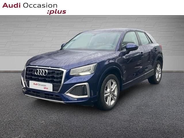 Bleu navarre métallisé Utilisé 2021 Audi Q2 Design SUV | 24 495 € (Prix assez cher) - Image 1/4