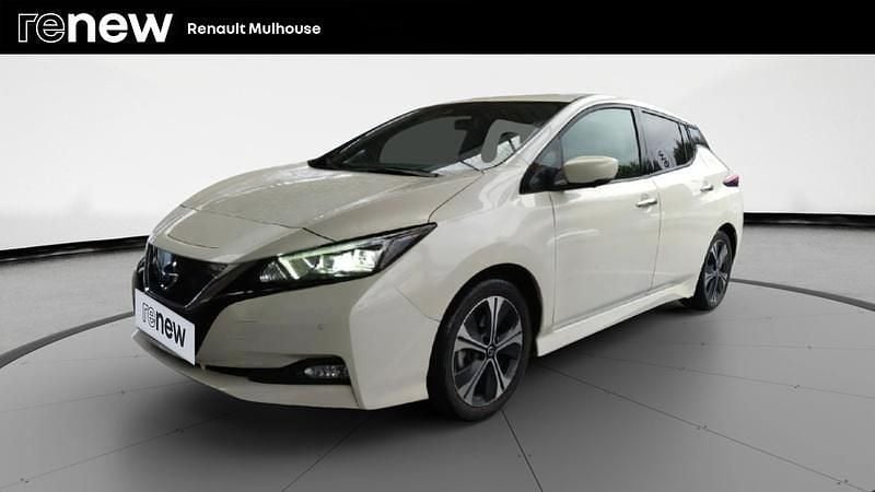 Blanc Occasion 2022 Nissan Leaf Tekna Citadine | 14 499 € - Image 1/4