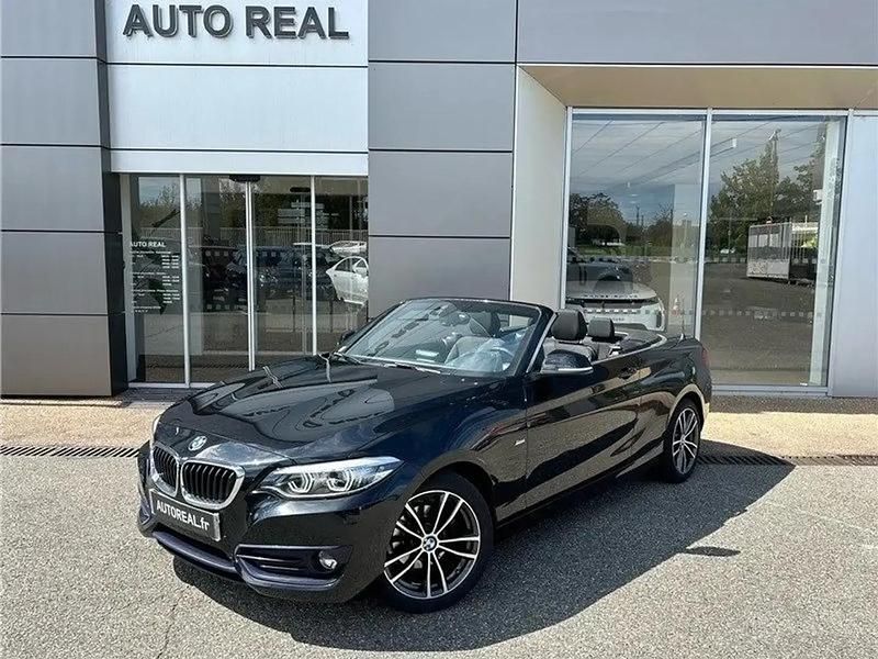 Noir Utilisé 2018 BMW 218 Sport Line Cabriolet | 25 900 € (Bon prix) - Image 1/4