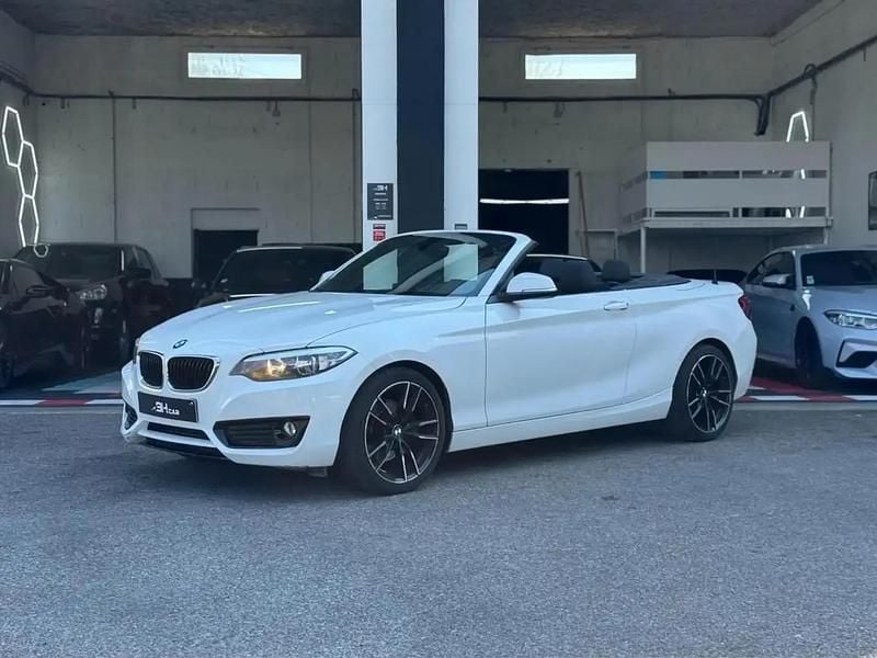 Blanc Utilisé 2015 BMW 220 M Sport Cabriolet | 16 490 € (Bon prix) - Image 1/4