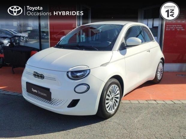 Blanc Utilisé 2023 Fiat 500e | 19 990 € (Prix juste) - Image 1/4