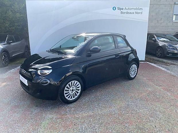 Noir Utilisé 2022 Fiat 500e Action Citadine | 12 990 € (Prix juste) - Image 1/4