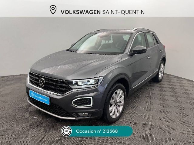 Gris Utilisé 2021 VW T-Roc SUV | 21 990 € (Prix juste) - Image 1/4