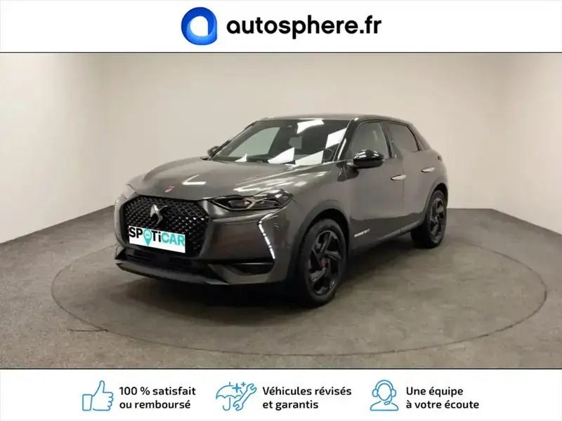 Gris platinium (m) Utilisé 2019 DS Automobiles DS3 Crossback Performance Line Plus SUV | 14 999 € (Prix juste) - Image 1/4