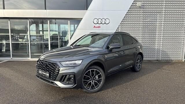 Gris daytona nacré Occasion 2025 Audi Q5 Sportback Black Edition SUV | 67 490 € (Prix assez cher) - Image 1/4